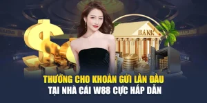 Thưởng Cho Khoản Gửi Lần Đầu Tại Nhà Cái W88 Cực Hấp Dẫn